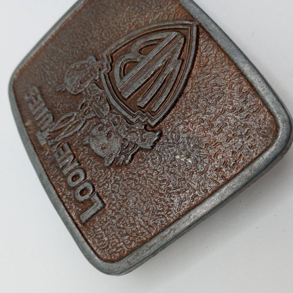 Looney Tunes Belt Buckle Warner Bros Cartoon Bugs Bunny Tweety Bird Porky Pig - Picture 7 of 10